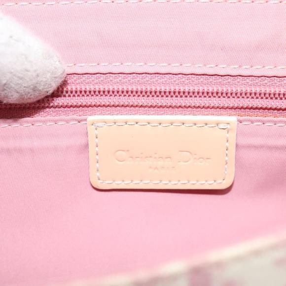 Christian Dior Trotter Canvas Shoulder Bag Silver Pink Auth yb749 - Picture 16 of 16